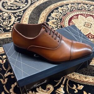 Amalfi Men's Brown Leather Oxfords